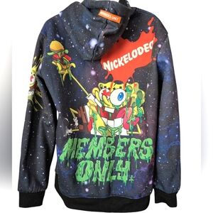 Nickelodeon Members Only Hey Arnold SpongeBob Hoodie